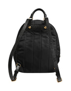 Dolce & Gabbana VULCANO Black Nylon #DGFAMILY Embellished Backpack Bag