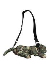 Dolce & Gabbana Multicolor Camouflage Animal Silhouette Waist Borse Bag - Zachava
