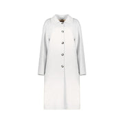 Herno White Wool Coat
