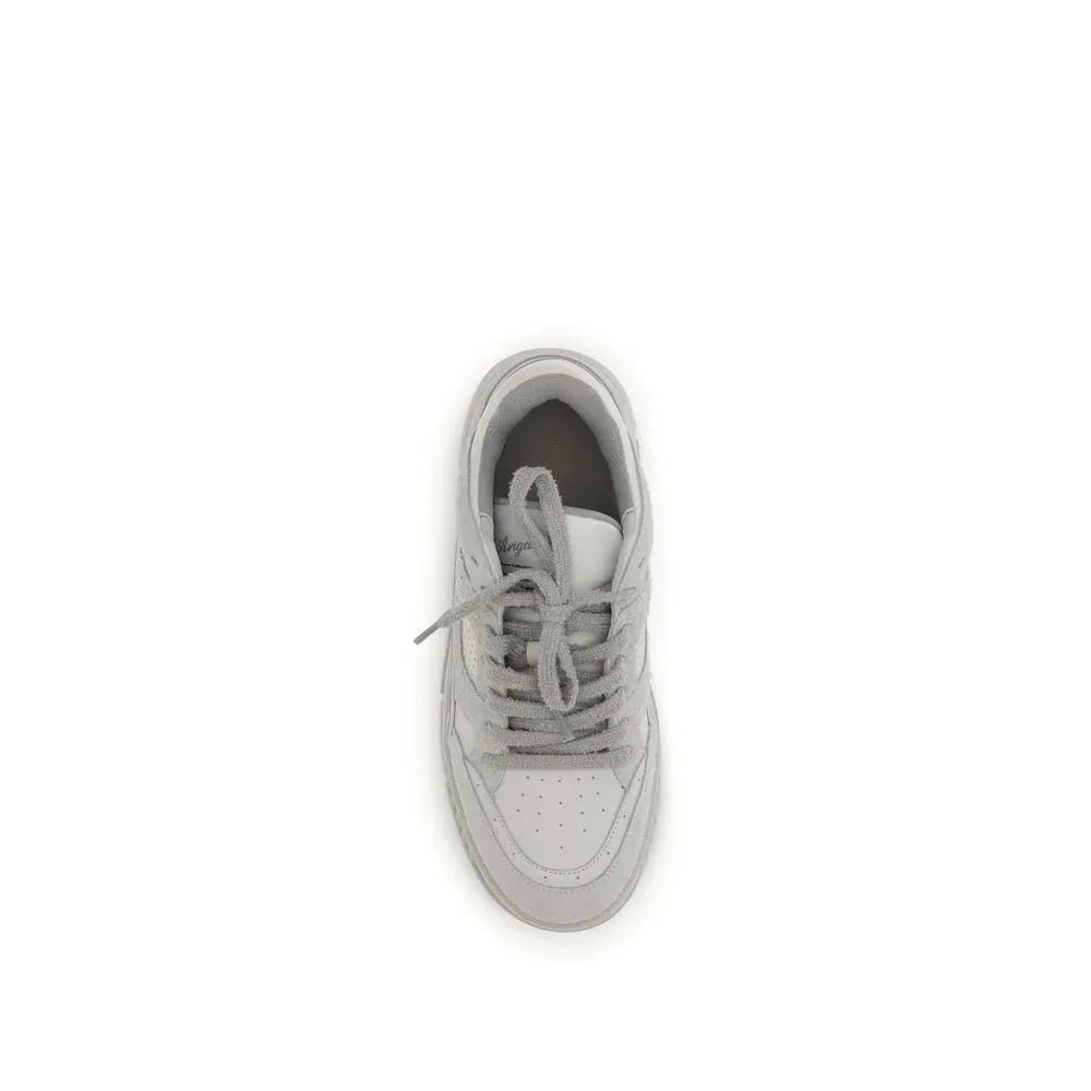 Axel Arigato White Calf Leather Bos Taurus Athletic Sneakers - Zachava