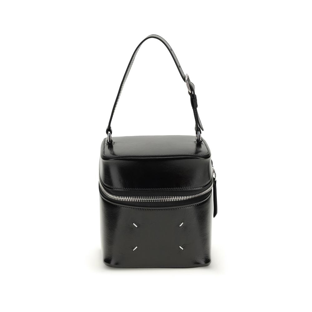 Margiela Black Calf Leather Bos Taurus Shoulder Bag