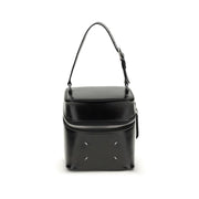 Margiela Black Calf Leather Bos Taurus Shoulder Bag