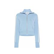 Autry Blue Nylon Cardigan