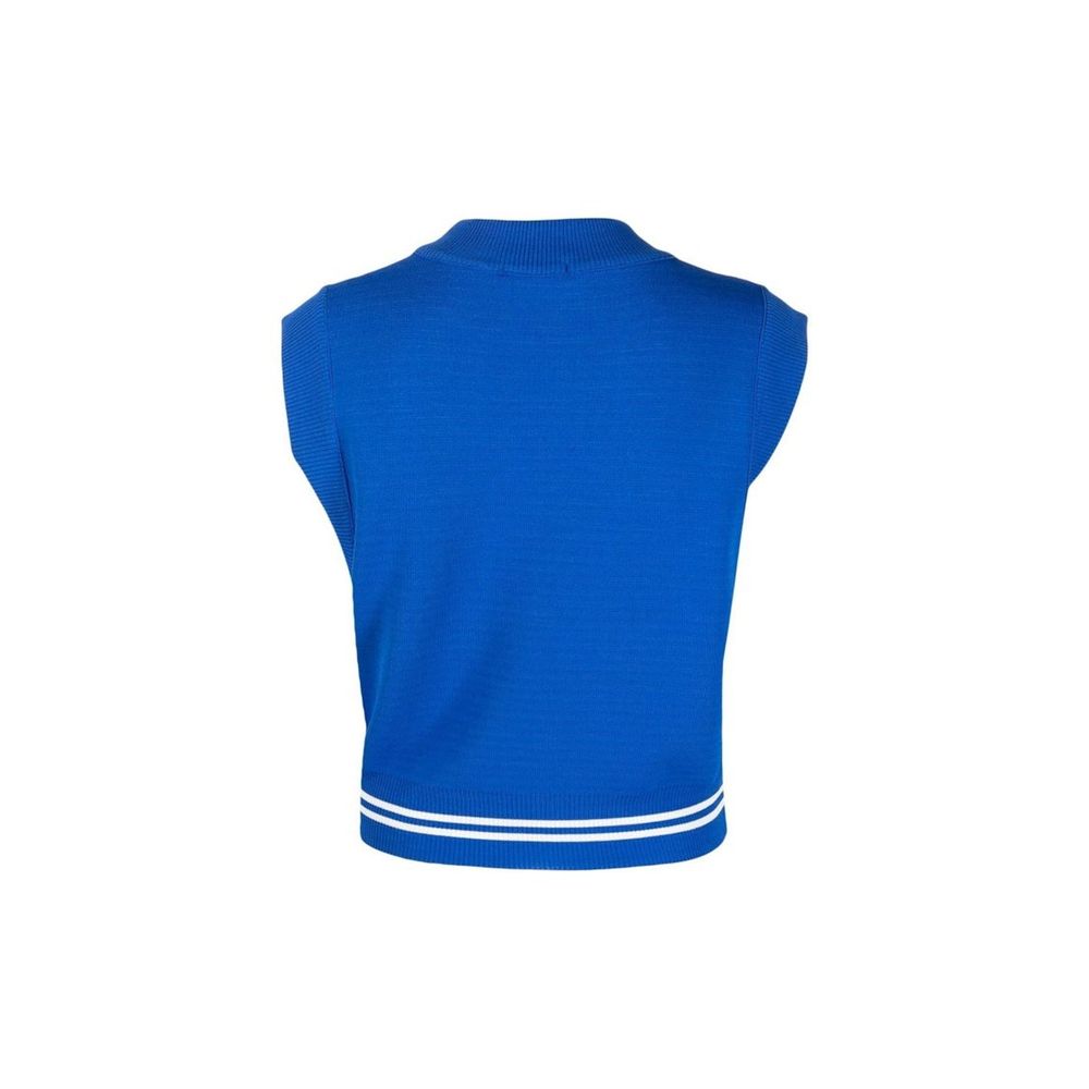 Autry Blue Nylon Waistcoat Secondary image