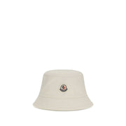 Moncler White Polyester Bucket Hat