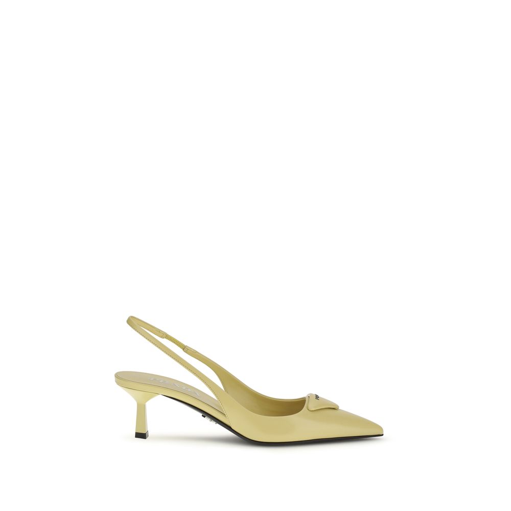 Prada Bicolor Calf Leather Bos Taurus Pumps Main image