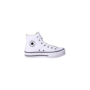 Converse White Polyethylene Platform Sneakers
