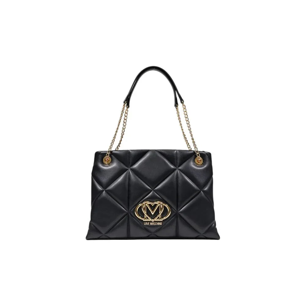 Love Moschino Black Polyethylene Handbag - Zachava