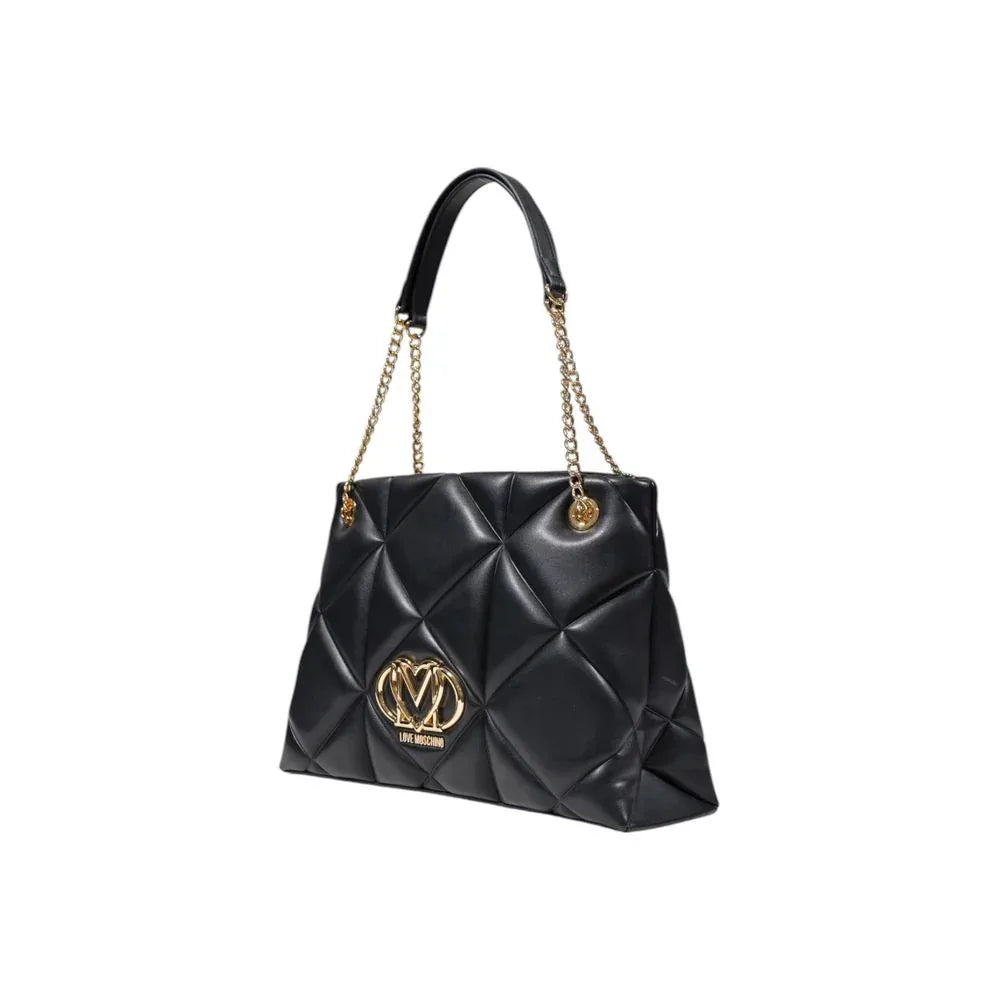 Love Moschino Black Polyethylene Handbag - Zachava