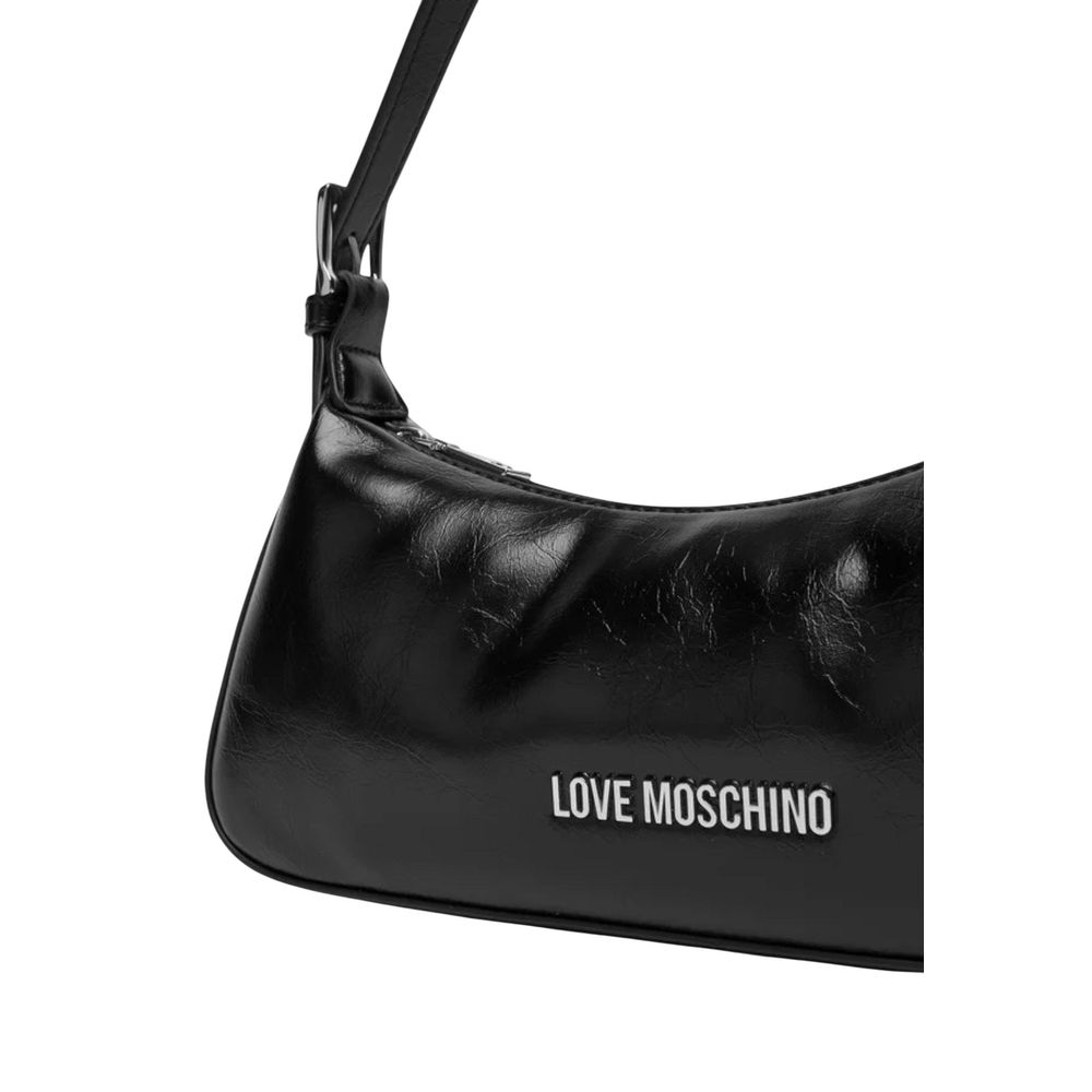 Love Moschino Black Polyethylene Handbag