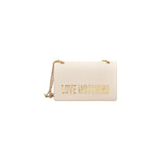 Love Moschino Beige Polyethylene Handbag