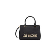 Love Moschino Bicolor Polyethylene Handbag