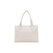 Love Moschino Beige Polyethylene Handbag