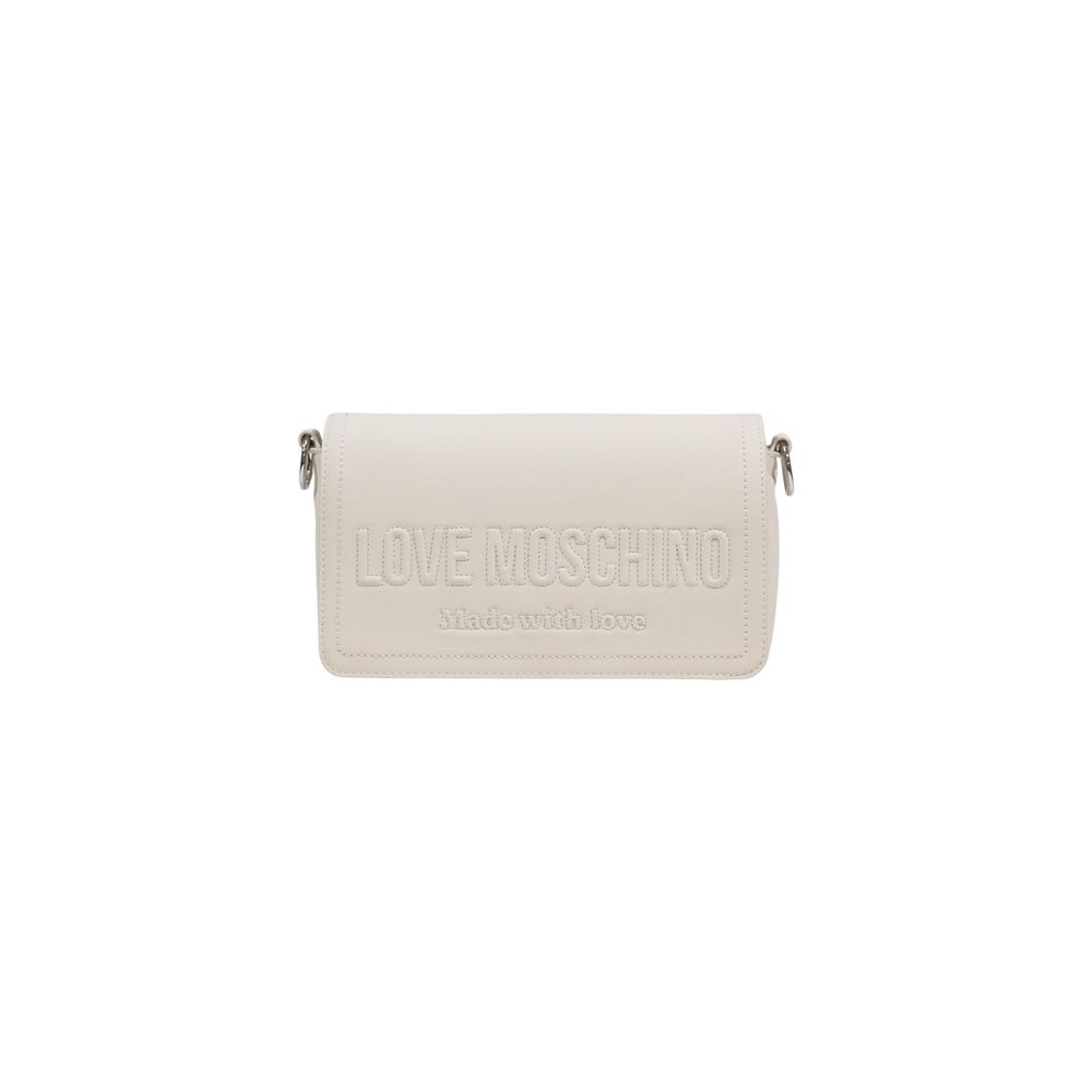 Love Moschino Beige Polyethylene Handbag