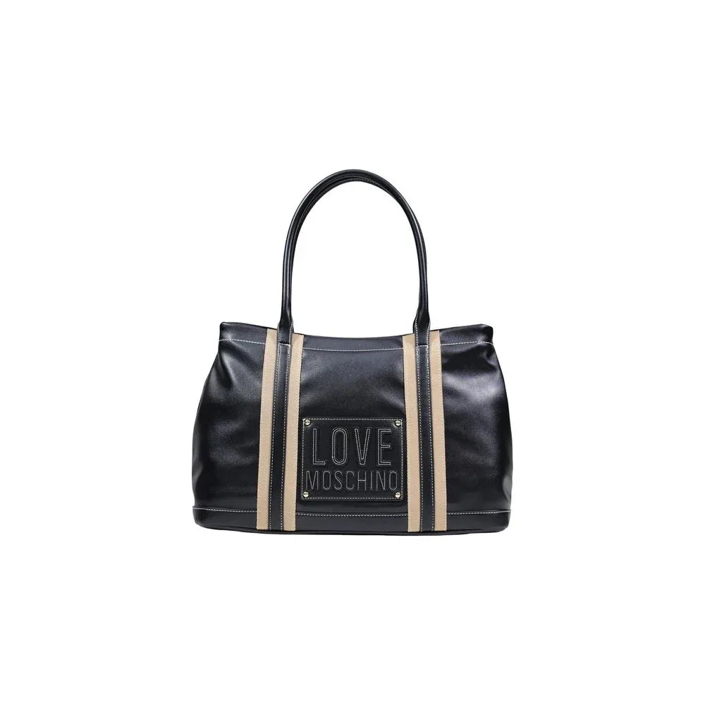 Love Moschino Black Polyethylene Handbag - Zachava