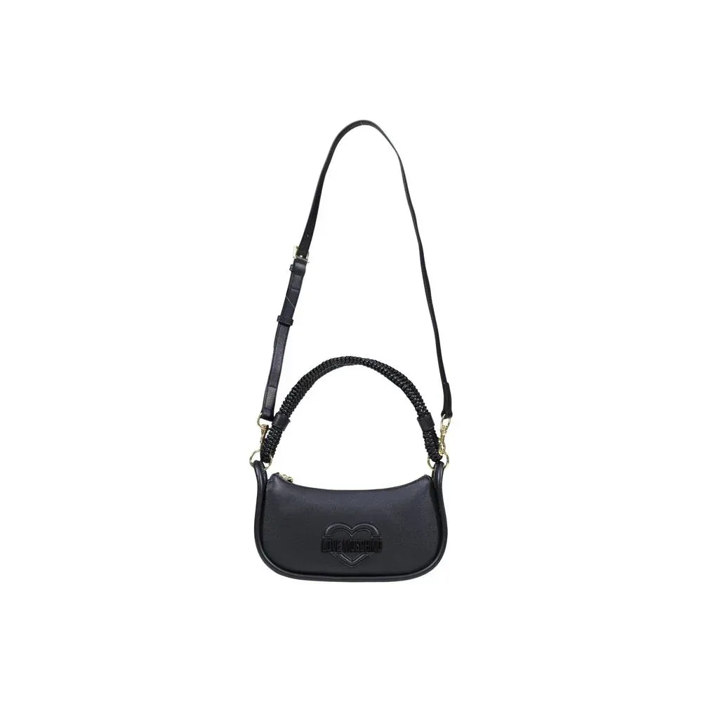 Love Moschino Black Polyethylene Handbag - Zachava