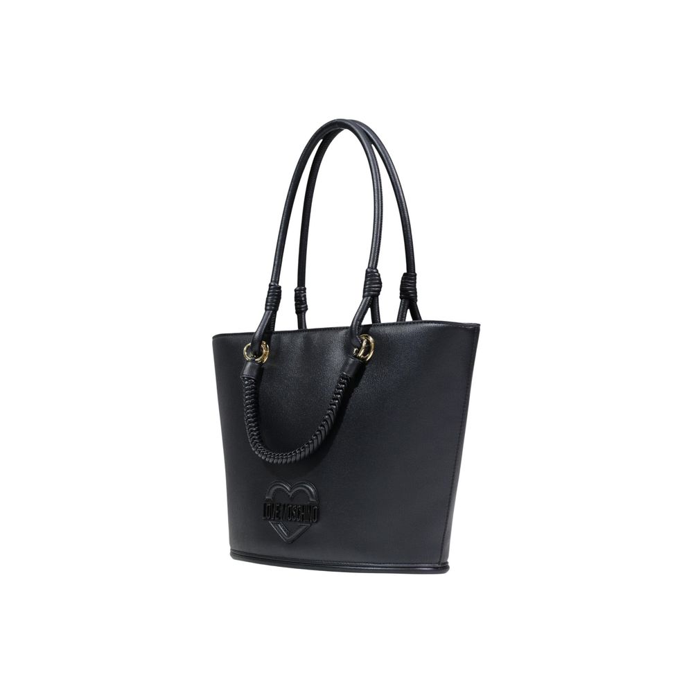 Love Moschino Black Polyethylene Handbag