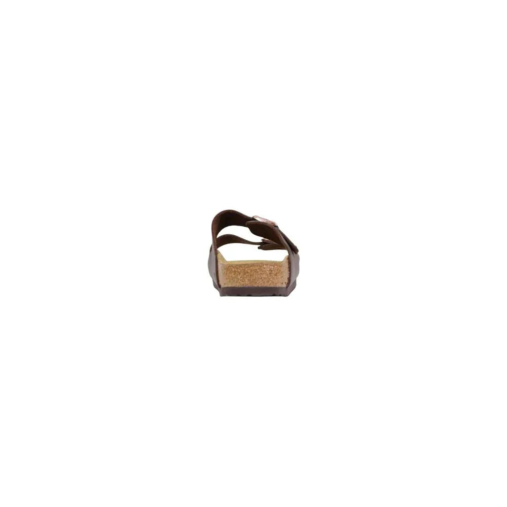 Birkenstock Brown Synthetic Flat Sandals - Zachava