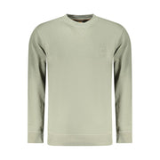 Hugo Boss Verde Cotton Men Sweatshirt