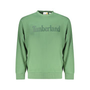 Timberland Verde Cotton Men Sweatshirt