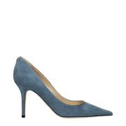 Jimmy Choo Blue Leather Pumps