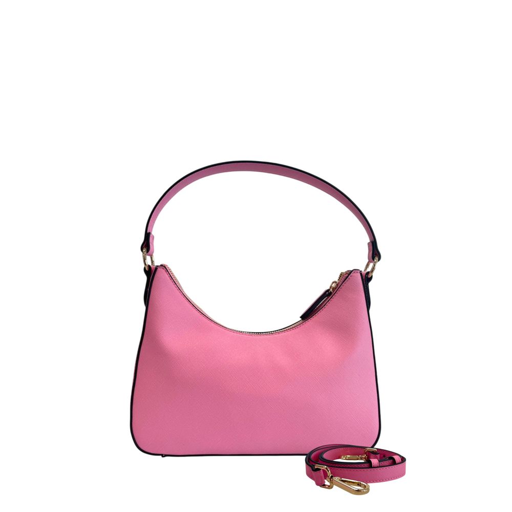 Twinset Pink PU Women Shoulder Bag
