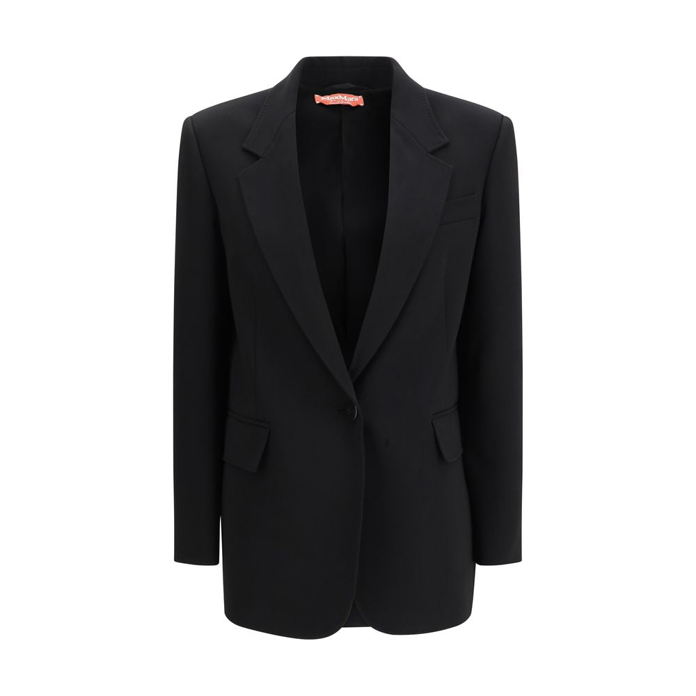 Max Mara Black Triacetate Blazer Main image