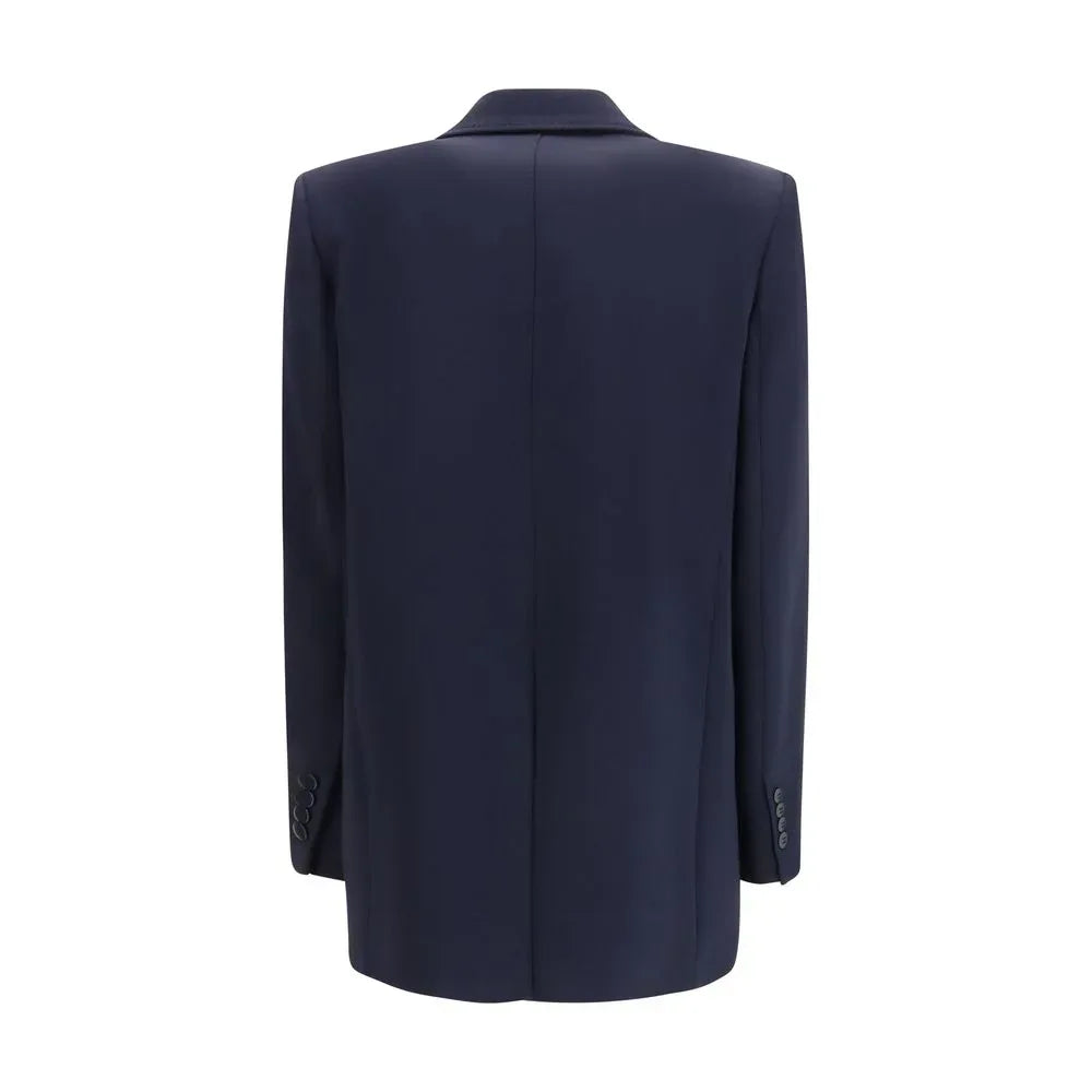 Max Mara Blue Triacetate Blazer - Zachava