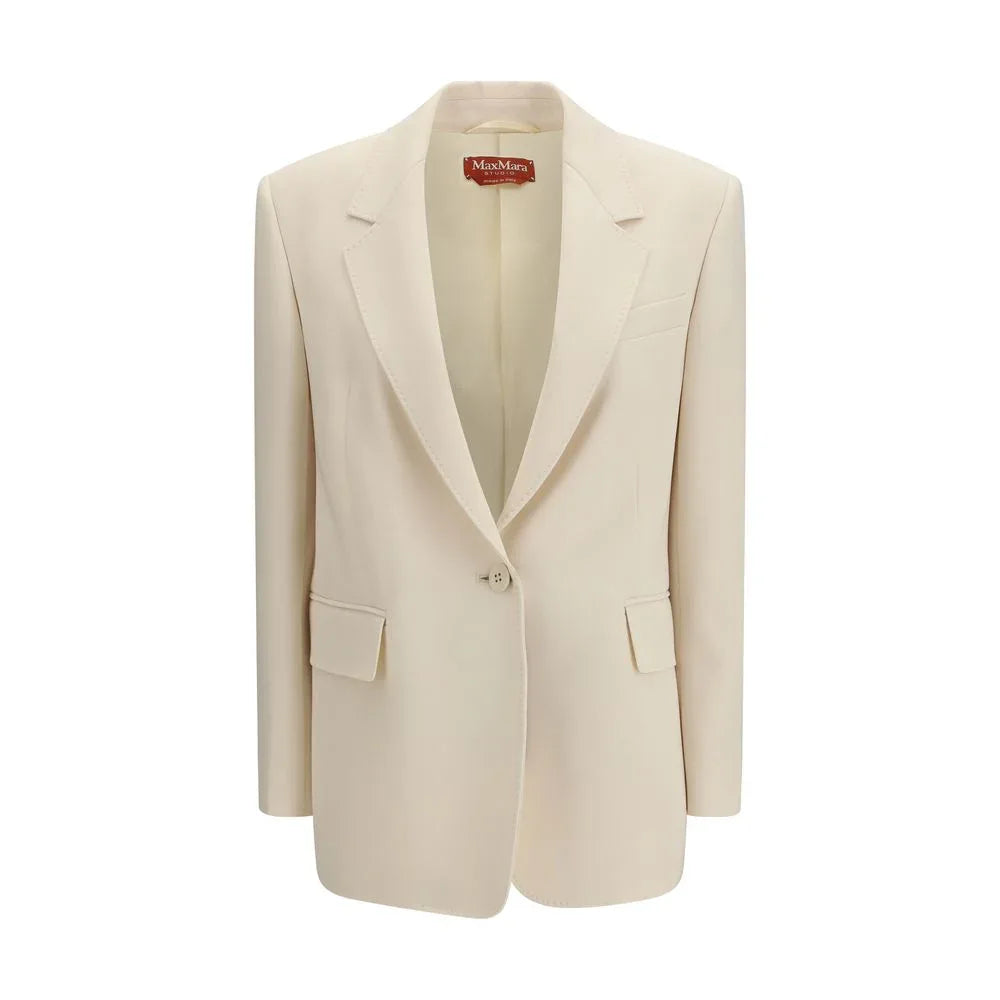 Max Mara Beige Triacetate Blazer - Zachava