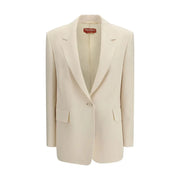 Max Mara Beige Triacetate Blazer - Zachava