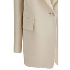 Max Mara Beige Triacetate Blazer