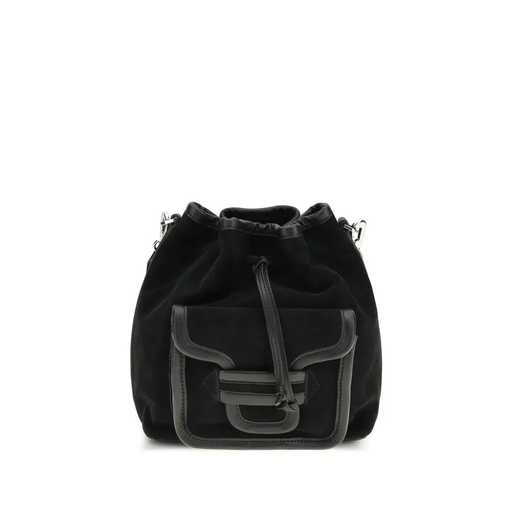 Pierre Hardy Black Calf Leather Bos Taurus Backet Bag - Zachava Main image