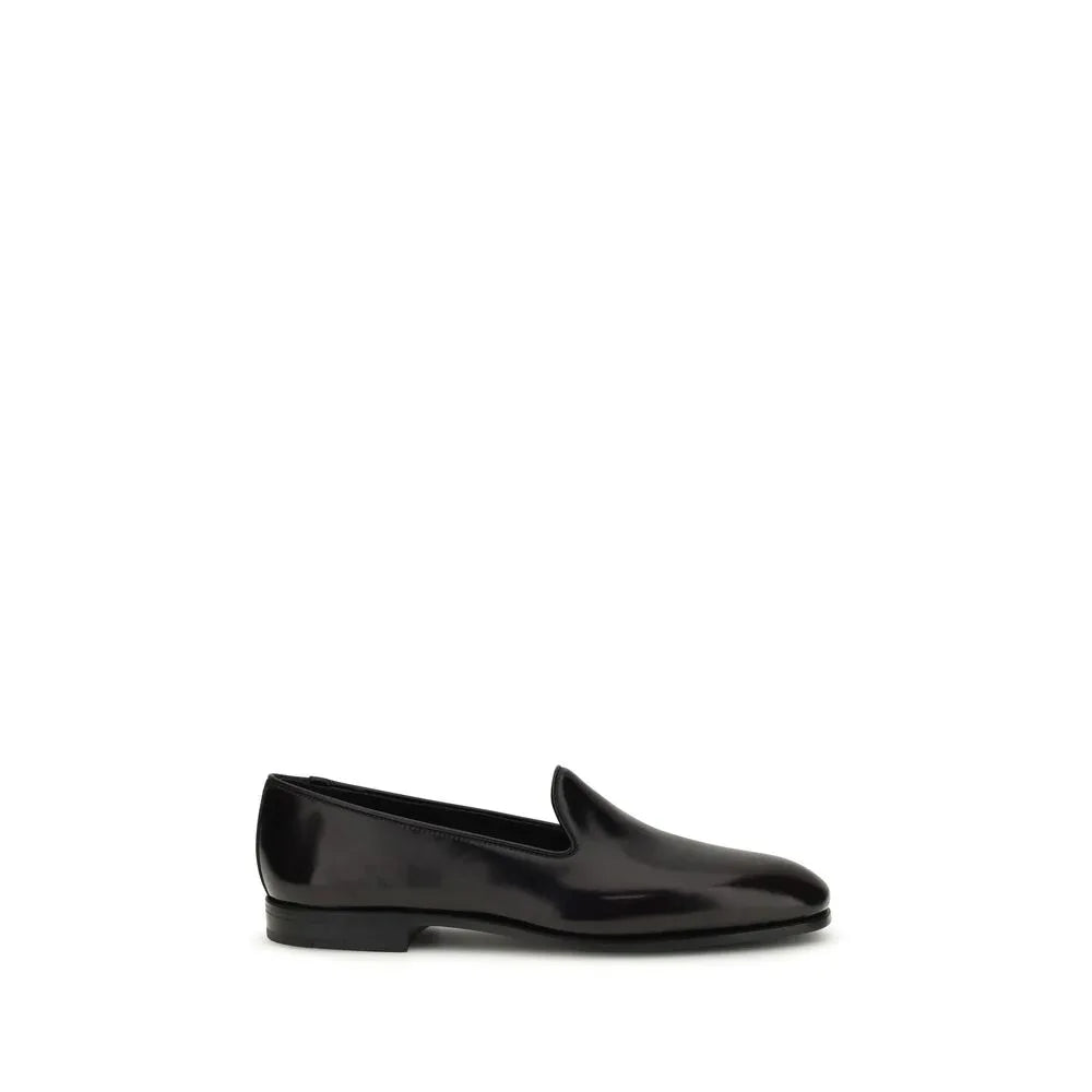 Church's Purple Calf Leather Bos Taurus Slip-On Loafers - Zachava