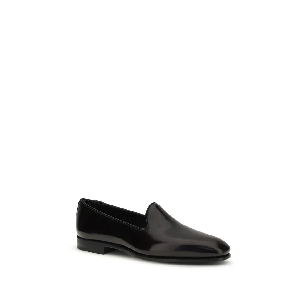 Church's Purple Calf Leather Bos Taurus Slip-On Loafers - Zachava