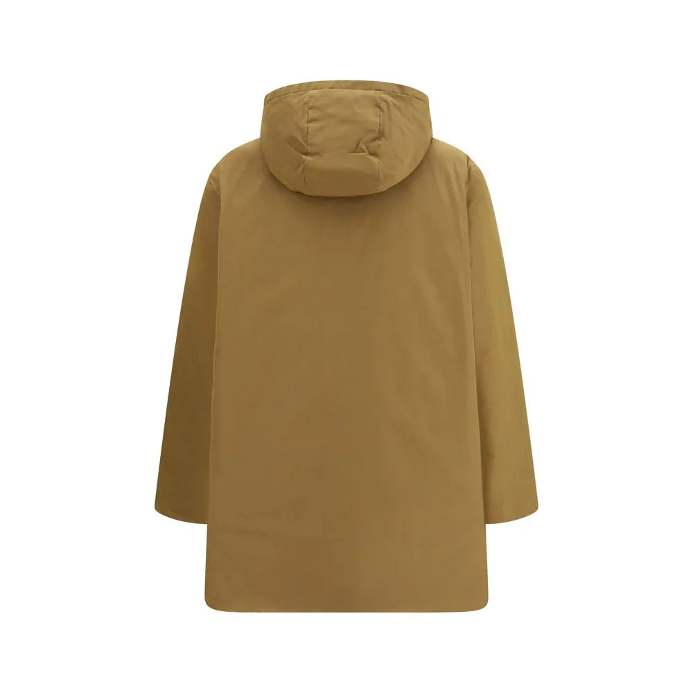 Herno Blue Polyester Coat - Zachava