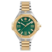 Philipp Plein Gold Stainless Steel Dress Watch