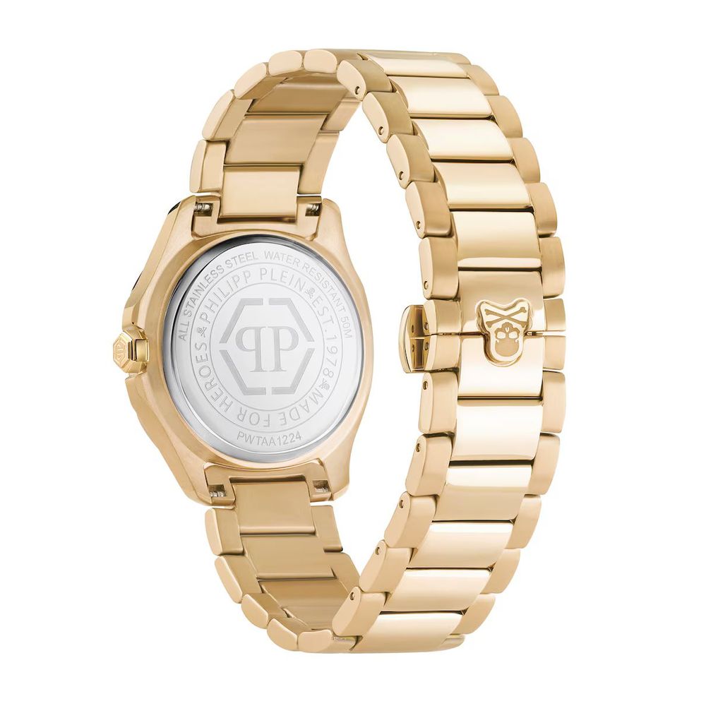Philipp Plein Gold Stainless Steel Dress Watch Secondary image