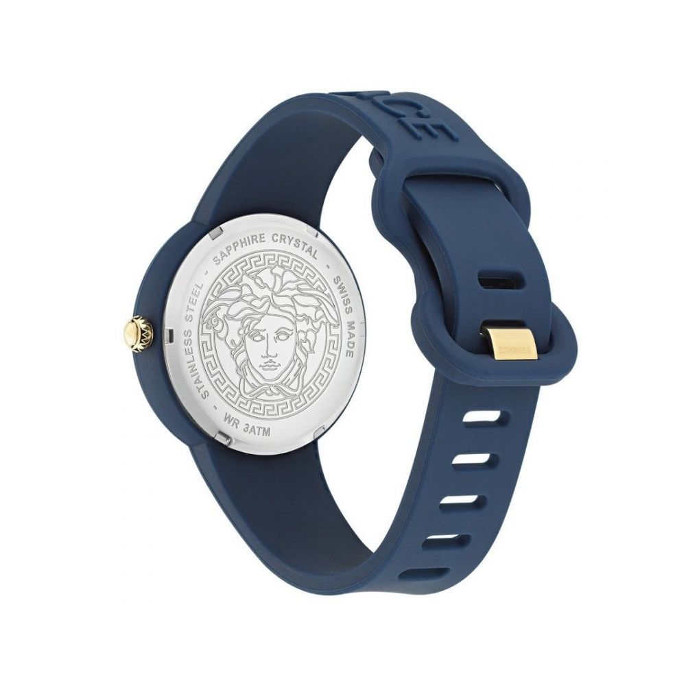 Versace Blue Synthetic Sport Watch Secondary image