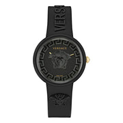 Versace Black Synthetic Sport Watch