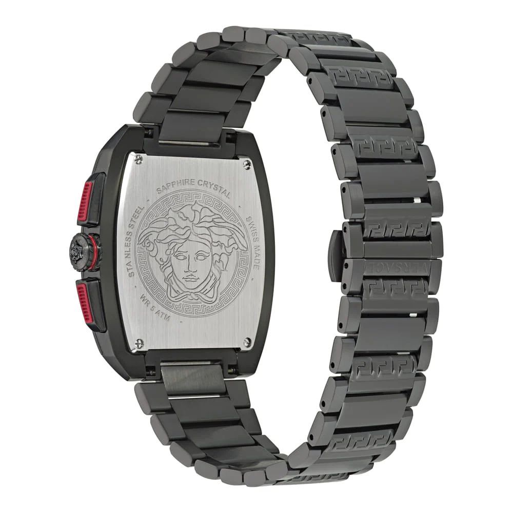 Versace Black Stainless Steel Dress Watch Secondary image