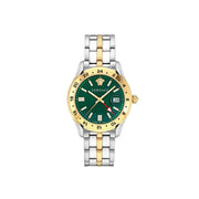 Versace Gray Stainless Steel Dress Watch Versace