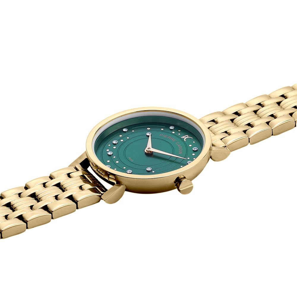 Pierre Cardin Gold Stainless Steel Dress Watch