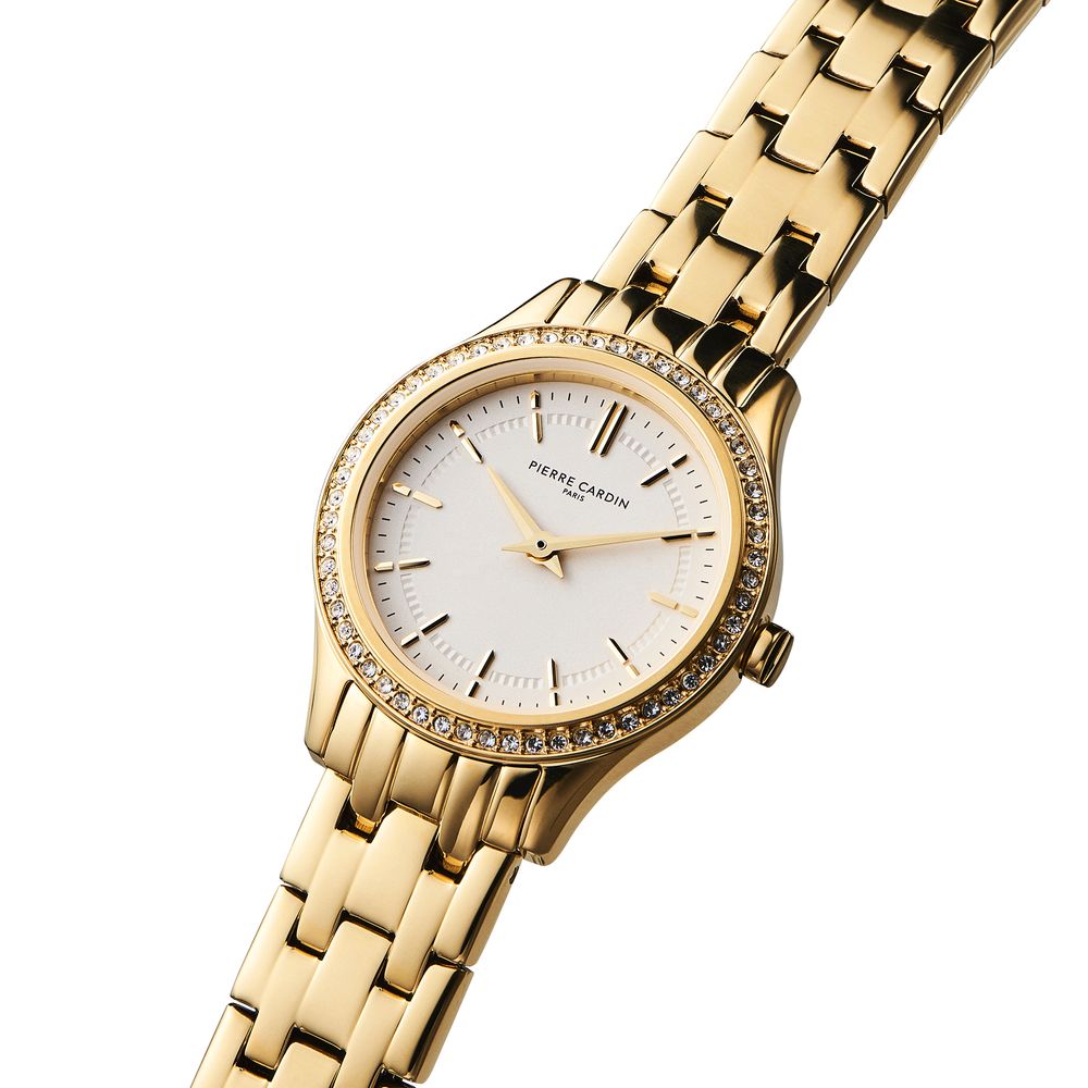 Pierre Cardin Gold Stainless Steel Dress Watch Secondary image