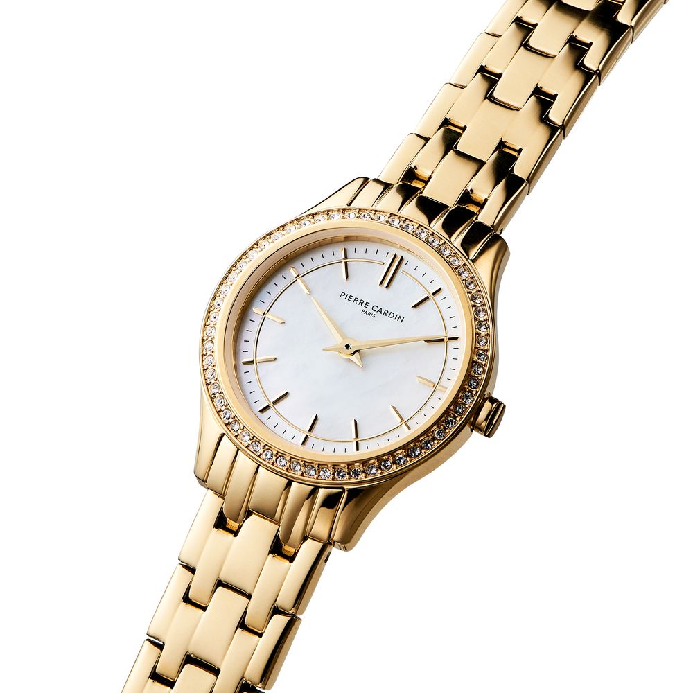 Pierre Cardin Gold Stainless Steel Dress Watch Secondary image
