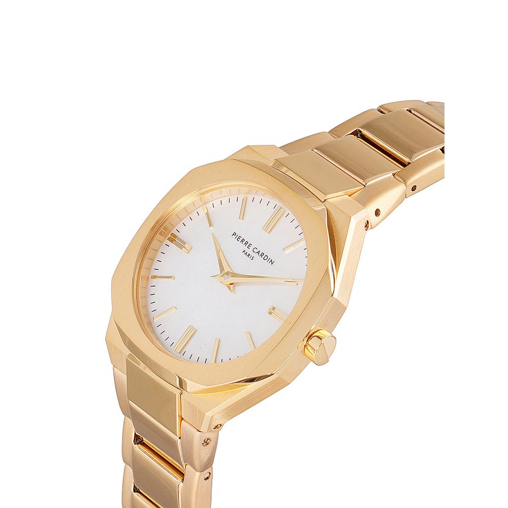 Pierre Cardin Gold Stainless Steel Dress Watch Secondary image