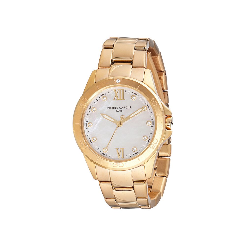 Pierre Cardin Gold Stainless Steel Dress Watch