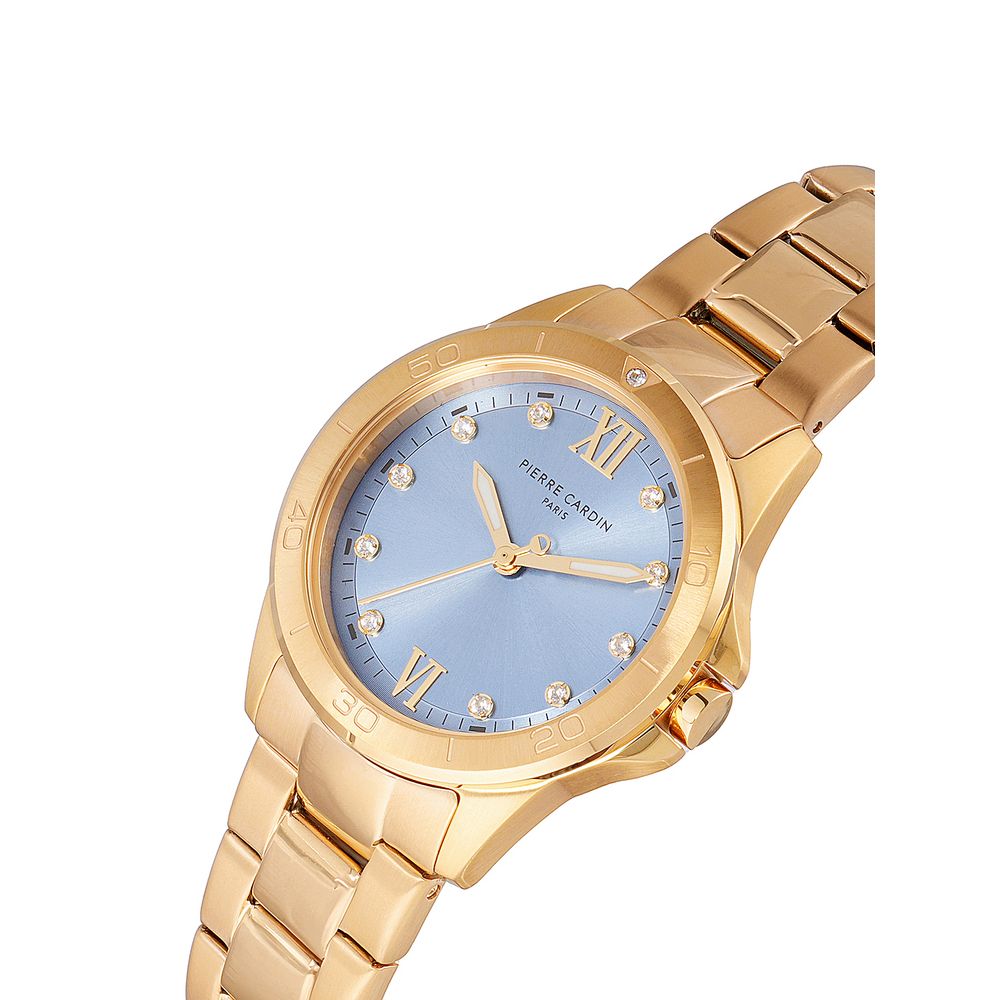Pierre Cardin Gold Stainless Steel Dress Watch Secondary image