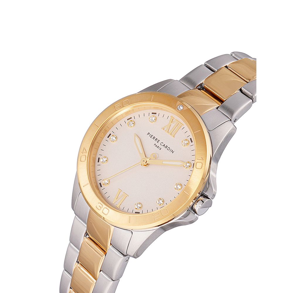 Pierre Cardin Gold Stainless Steel Dress Watch Secondary image
