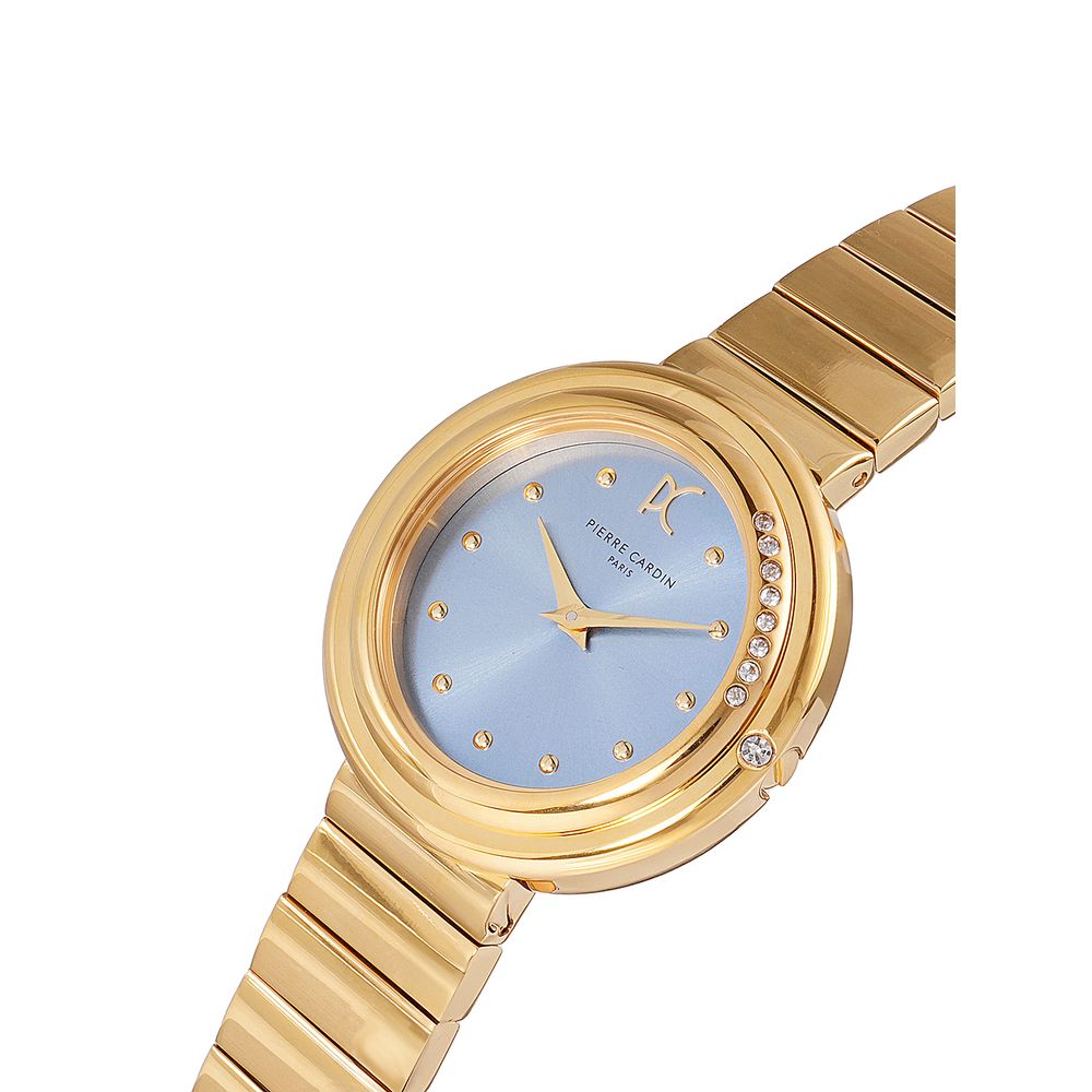 Pierre Cardin Gold Stainless Steel Dress Watch Secondary image