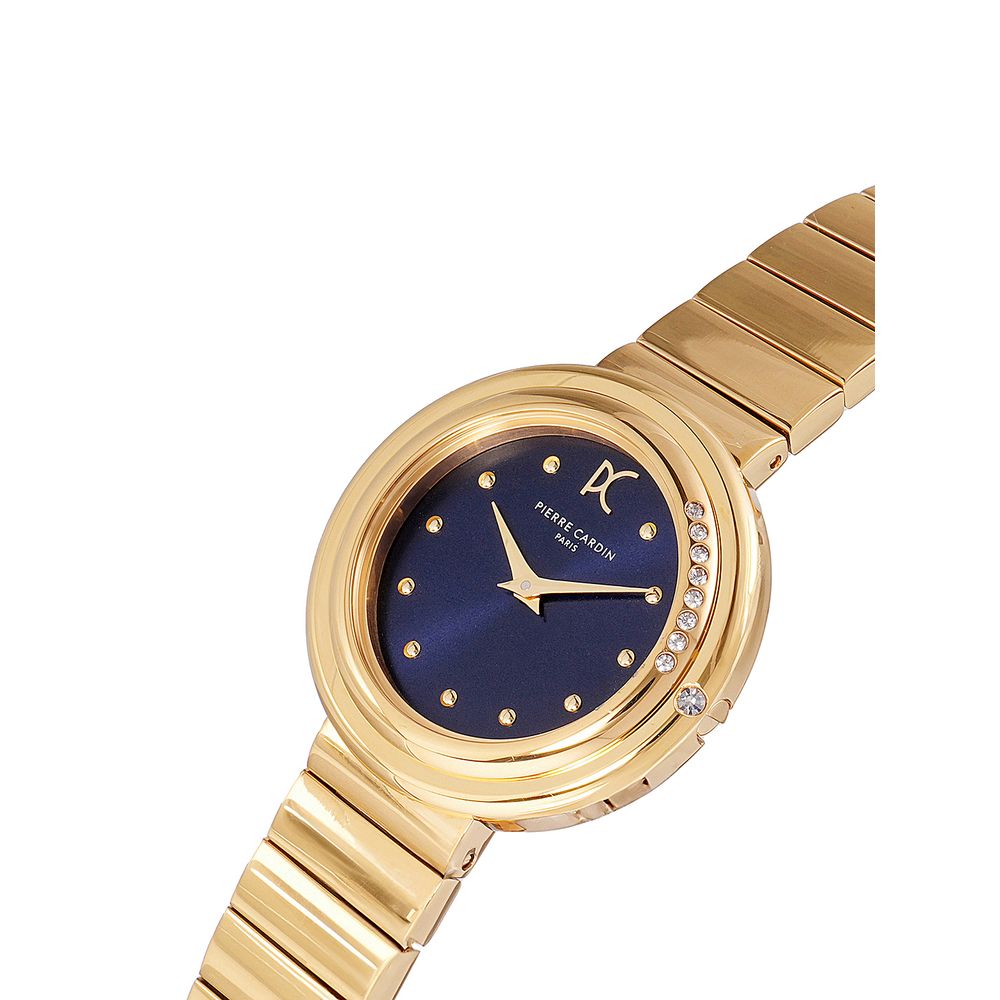 Pierre Cardin Gold Stainless Steel Dress Watch Secondary image
